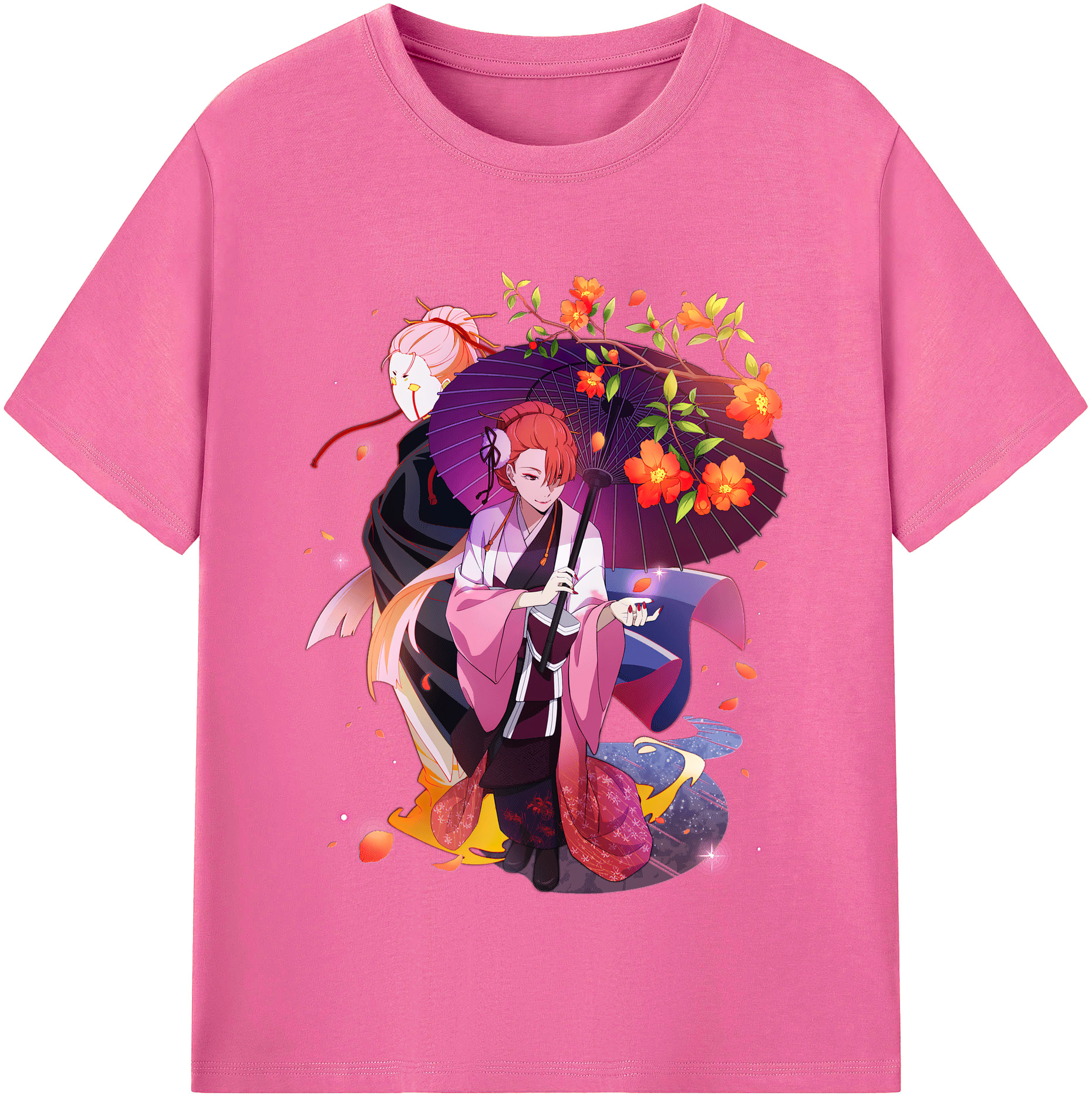 （画像用） 文豪ストレイドッグス Bungo Stray Dogs レディースカジュアルプリントTシャツ（綿100％）